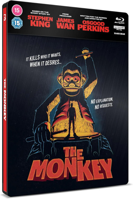 The Monkey (4K UHD + Blu-ray) (LE UK Steelbook) (Region Free/B)
